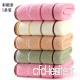 qingfeng Towel Household Cotton Thickened Water Soft Comfortable Wash Face Towel 5 Packs 73x33cm Colored forging Strip 5 Packs - B07VK2SD8D